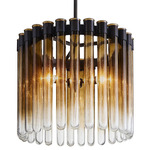 Maxton Chandelier - Bronze / Smoke Ombre