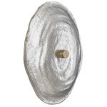 Nome Wall Sconce - Silver Leaf