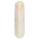 London Wall Sconce - English Bronze / White Onyx