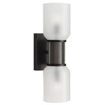 Landon Wall Sconce - Graphite / Frosted