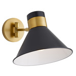 Lane Adjustable Wall Sconce - Antique Brass / Bronze