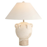 Neela Table Lamp - Tuscan Wash / Off White