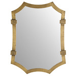Monty Mirror - Antique Brass / Mirror