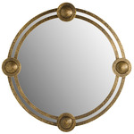 Lisbon Mirror - Antique Brass / Mirror