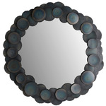 Kensey Discs Mirror - Burnt Iron / Mirror