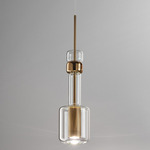 Uno+ Pendant - Antique Brass