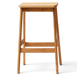 Angle Bar Stool 65 - Natural Oiled Oak