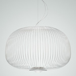 Spokes 3 Ambient Pendant - White
