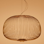 Spokes 3 Ambient Pendant - Copper