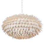 Alsen Pendant - White Plaster / Natural