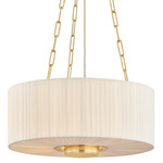 Camby Pendant - Aged Brass / Ivory