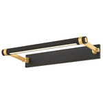 Duell Picture Light - Distressed Bronze / Aged Brass