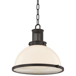 Pinesbridge Pendant - Distressed Bronze / Opal Glossy