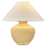 French Ridge Table Lamp - Dijon Yellow
