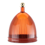 La Coupole Furnishing Accessory - Amber / Brick Red
