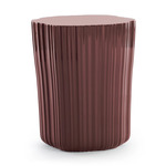 Corteza Side Table - Burgundy