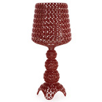 Kabuki Mini Table Lamp - Burgundy
