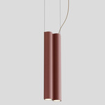 Silo 2SB Pendant - Textured Terracotta