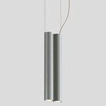 Silo 2SB Pendant - Tumbled Aluminum