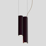 Silo 2SC Pendant - Textured Aubergine