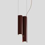 Silo 2SC Pendant - Glossy Oxblood