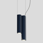Silo 2SC Pendant - Textured Midnight Blue