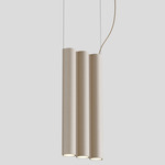 Silo 3SB Pendant - Textured Beige