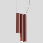 Silo 3SD Pendant - Textured Terracotta