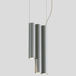 Silo 3SD Pendant - Tumbled Aluminum