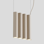 Silo 4SA Pendant - Textured Beige