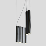 Silo 10 Multi Light Pendant - Mirror Polished