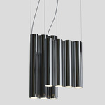 Silo 11 Multi Light Pendant - Mirror Polished