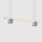 Isle 01A Linear Pendant - Polished Aluminum