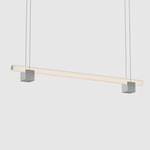 Isle 02A Linear Pendant - Polished Aluminum