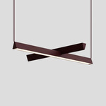 Mile Pendant - Burgundy