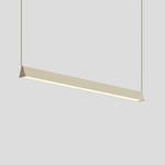 Mile 04 Linear Pendant - Beige