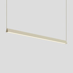 Mile 04 Linear Pendant - Beige
