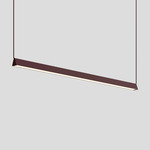 Mile 04 Linear Pendant - Burgundy