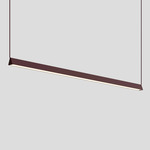 Mile 04 Linear Pendant - Burgundy