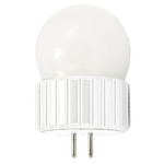 Mini Globe GU5.3 Base 3.7W 12V Warm Dim 96CRI 2-PACK - White