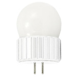 Mini Globe G4 Base 3.7W 12V Warm Dim 96CRI 2-PACK - White