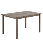 Linear Steel Table - Taupe