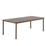 Linear Steel Table - Taupe