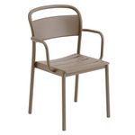 Linear Steel Chair - Taupe