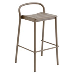 Linear Steel Stool - Taupe