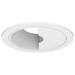 Luca 3.5 inch Round Wall Wash Downlight with Trim - White / White