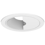 Luca 3.5 inch Round Wall Wash Downlight with Trim - White / White