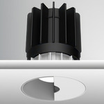 Luca 2.7 inch Round Static White Trimless Wall Wash Downlight - Haze
