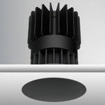 Luca 3.5 inch Round DALI/DMX RGBTW 48V Trimless Downlight - Black