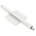 TS24M 2-Circuit Magnetic Track Center Power Feed - White